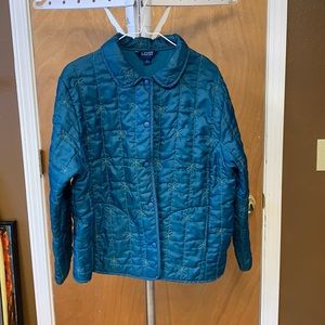 Women’s blue floral jacket
